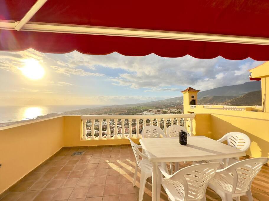 Penthouse With Ocean Views - Torviscas Apartment Costa Adeje  Ngoại thất bức ảnh