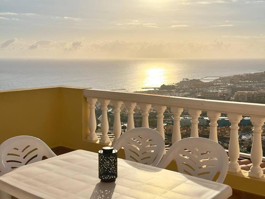 Penthouse With Ocean Views - Torviscas Apartment Costa Adeje  Ngoại thất bức ảnh