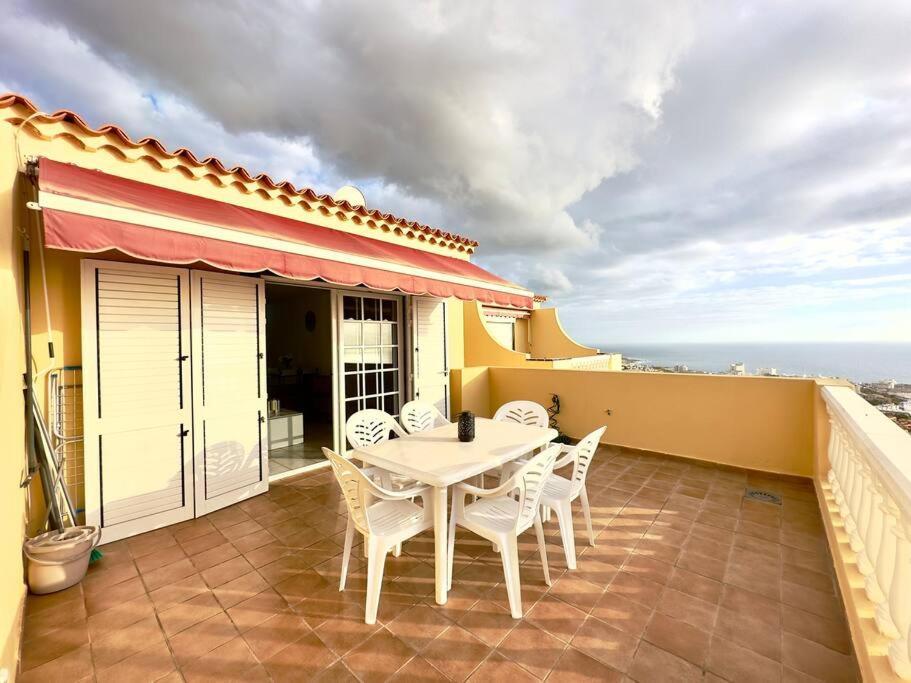 Penthouse With Ocean Views - Torviscas Apartment Costa Adeje  Ngoại thất bức ảnh